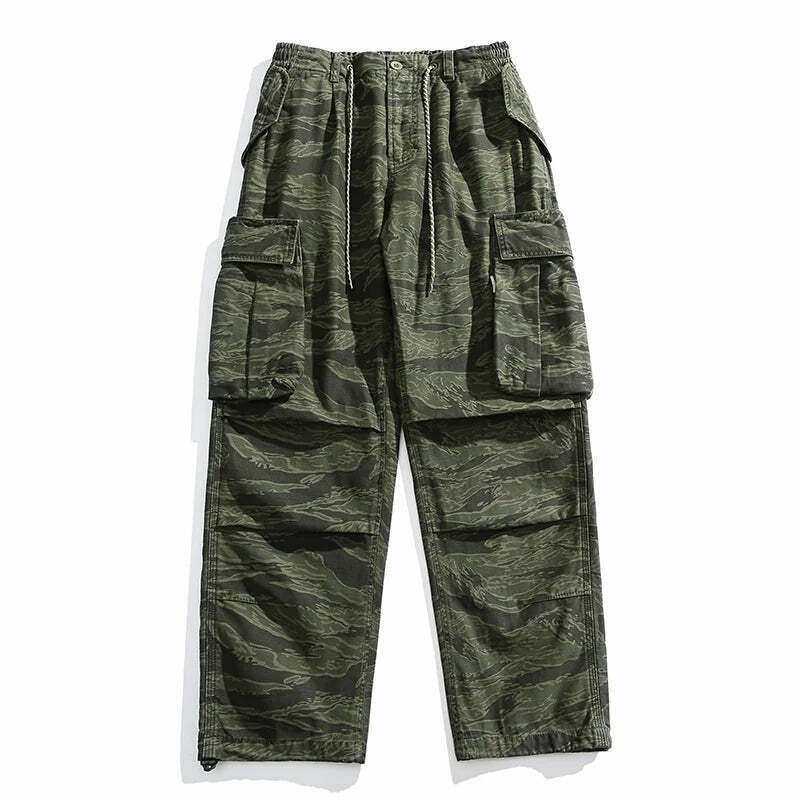 Y2K Aesthetic Camo Cargo Pants: Coquette Style Grunge Fashion for Women Y2K Aesthetic Camo Cargo Pants: Coquette Style Grunge Fashion for Women
