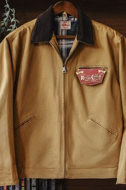 Y2K Aesthetic Canvas Workwear Jacket for Women - Coquette Grunge Fashion