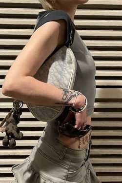 Y2K Aesthetic Cap-Sleeve Graphic Print Raglan T-Shirt - Coquette Style