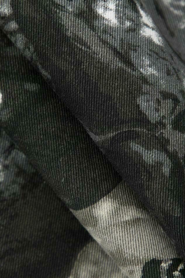 Y2K Aesthetic Cargo Pants with Abstract Print and Multi-Pocket Design Y2K Aesthetic Cargo Pants with Abstract Print and Multi-Pocket Design