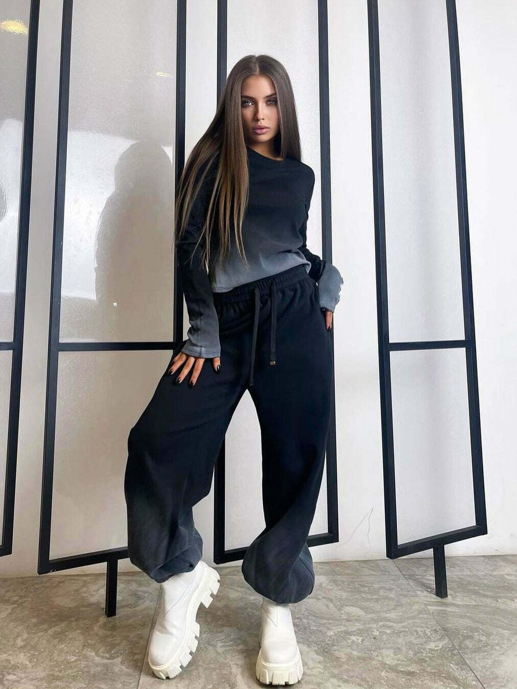 Y2K Aesthetic Cargo Skirt & Hoodie Set for Urban Street Style Women Y2K Aesthetic Cargo Skirt & Hoodie Set for Urban Street Style Women