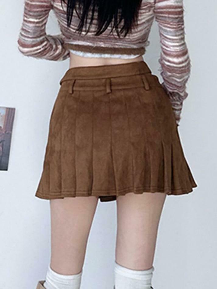Y2K Aesthetic Cargo Skirt - Coquette Style Grunge Fashion for Women - Cute Pastel Goth Outfit