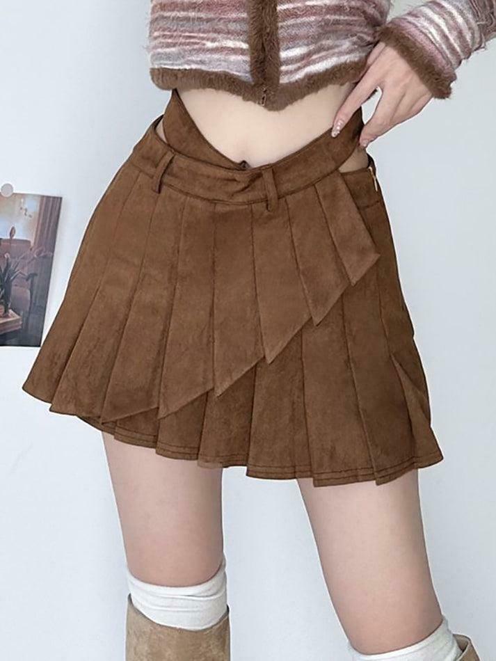 Y2K Aesthetic Cargo Skirt - Coquette Style Grunge Fashion for Women - Cute Pastel Goth Outfit