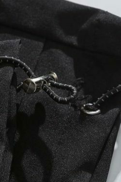 Y2K Aesthetic Cargo Skirt - Coquette Style Grunge Fashion Women's Utility Shorts