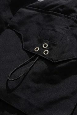 Y2K Aesthetic Cargo Skirt - Coquette Style Grunge Fashion Women's Utility Shorts