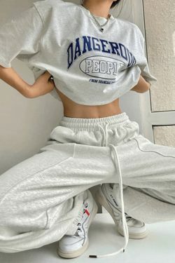 Y2K Aesthetic Cargo Skirt - Coquette Style Grunge Outfit with Street Solid Color Sweatpants