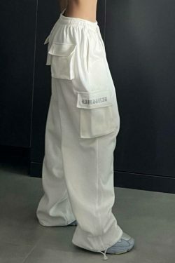 Y2K Aesthetic Cargo Skirt - Coquette Style with Grunge Vibes