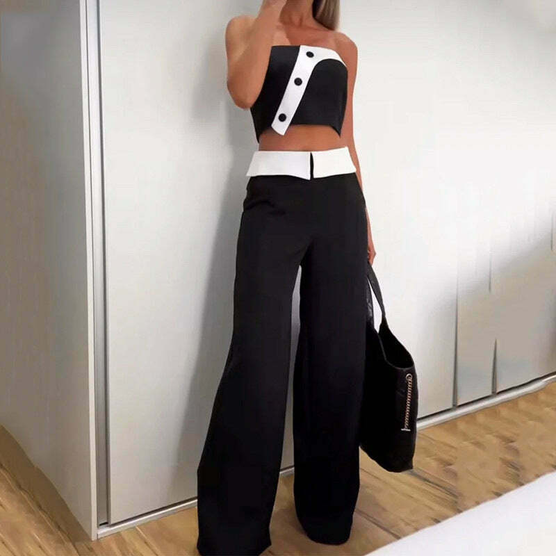 Y2K Aesthetic Cargo Skirt and Comfy Hoodie Set with Coquette Style Vest and Wide Leg Pants Y2K Aesthetic Cargo Skirt and Comfy Hoodie Set with Coquette Style Vest and Wide Leg Pants