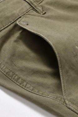 Y2K Aesthetic Cargo Skirt: Coquette Grunge with Old Money Vibes