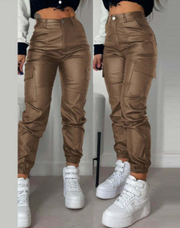 Y2K Aesthetic Cargo Skirt: Coquette Grunge with Pastel Goth Vibes Y2K Aesthetic Cargo Skirt: Coquette Grunge with Pastel Goth Vibes