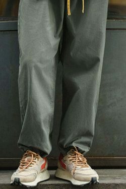 Y2K Aesthetic Cargo Skirt: Coquette Style Elasticated Workwear Pants