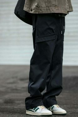 Y2K Aesthetic Cargo Skirt: Coquette Style Grunge Fashion Classic Cargo Pants