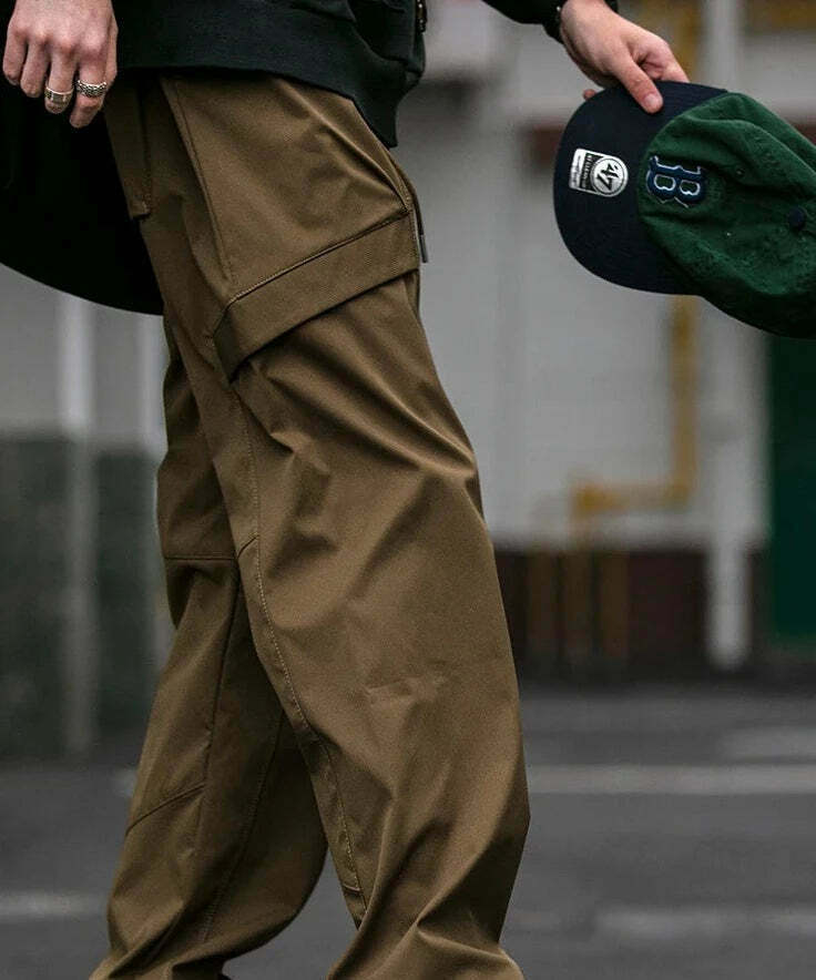 Y2K Aesthetic Cargo Skirt: Coquette Style Grunge Fashion Classic Cargo Pants Y2K Aesthetic Cargo Skirt: Coquette Style Grunge Fashion Classic Cargo Pants