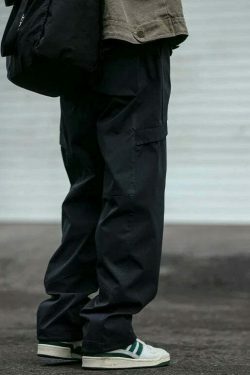 Y2K Aesthetic Cargo Skirt: Coquette Style Grunge Fashion Classic Cargo Pants