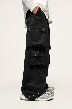 Y2K Aesthetic Cargo Skirt: Coquette Style Grunge Fashion for Women - Heavyweight Streetwear