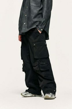 Y2K Aesthetic Cargo Skirt: Coquette Style Grunge Fashion for Women - Heavyweight Streetwear