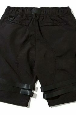 Y2K Aesthetic Cargo Skirt: Coquette Style Grunge Fashion for Women - Tactical Utility Cargo Shorts