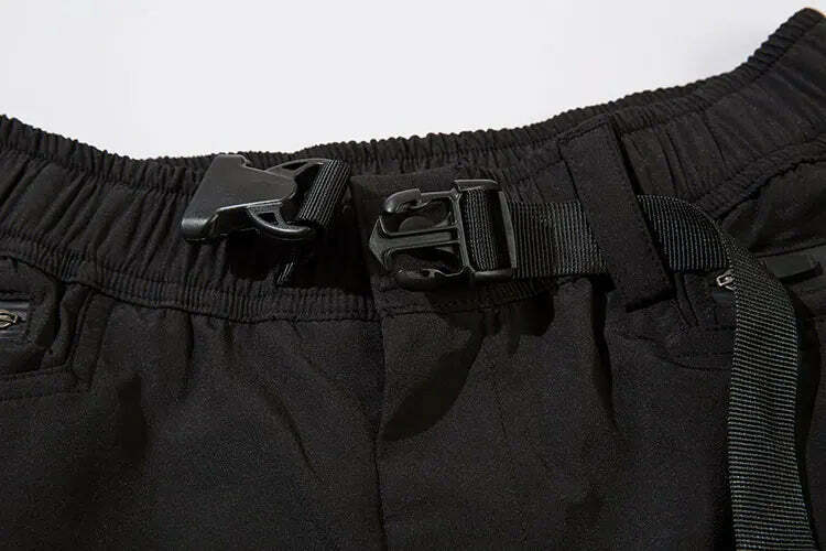 Y2K Aesthetic Cargo Skirt: Coquette Style Grunge Fashion for Women - Tactical Utility Cargo Shorts