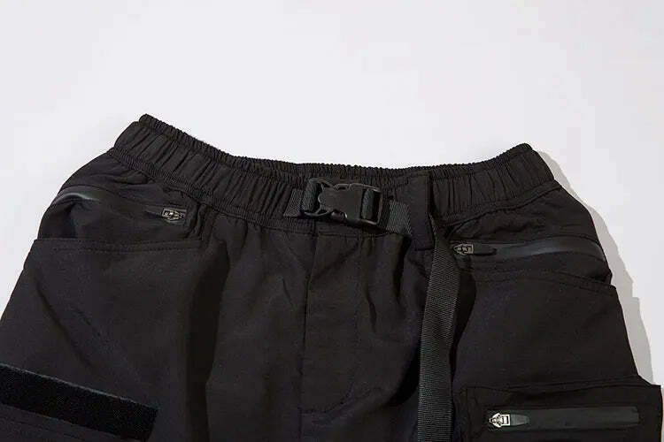 Y2K Aesthetic Cargo Skirt: Coquette Style Grunge Fashion for Women - Tactical Utility Cargo Shorts