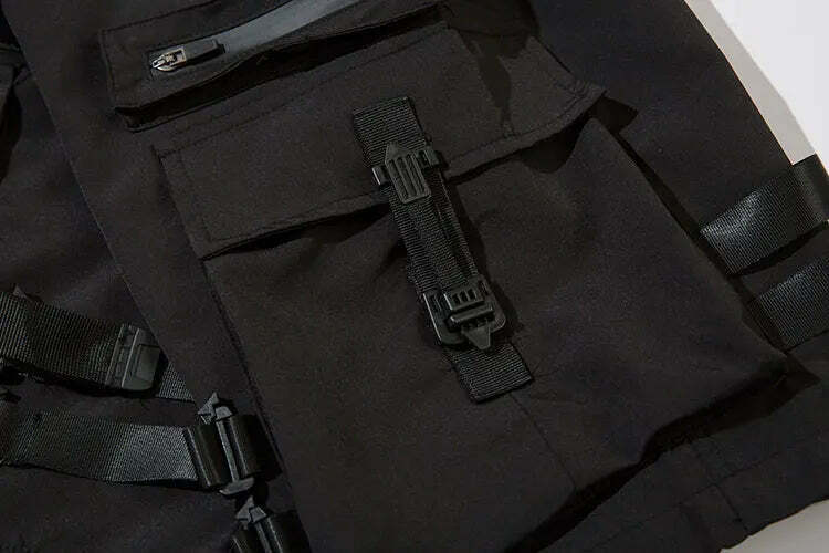 Y2K Aesthetic Cargo Skirt: Coquette Style Grunge Fashion for Women - Tactical Utility Cargo Shorts