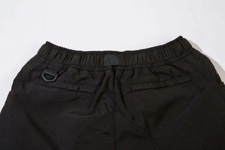 Y2K Aesthetic Cargo Skirt: Coquette Style Grunge Fashion for Women - Tactical Utility Cargo Shorts