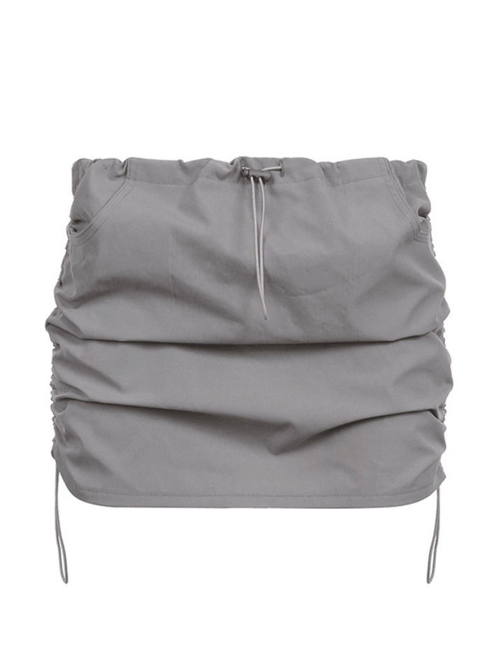 Y2K Aesthetic Cargo Skirt: Coquette Style Grunge Fashion for Women