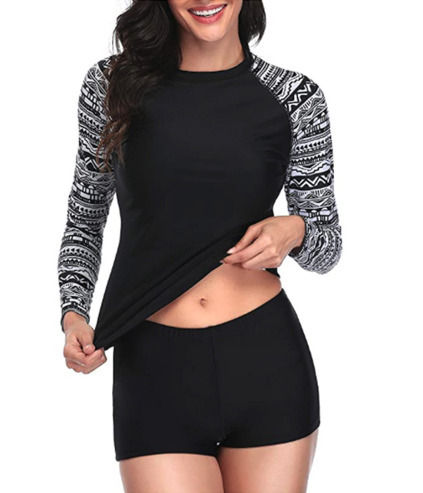 Y2K Aesthetic Cargo Skirt: Coquette Style Grunge Fashion Print Long Sleeve Slim Split Bikini Y2K Aesthetic Cargo Skirt: Coquette Style Grunge Fashion Print Long Sleeve Slim Split Bikini