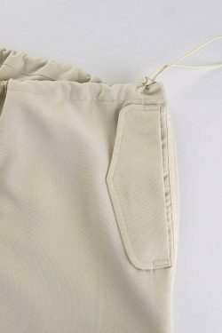 Y2K Aesthetic Cargo Skirt: Coquette Style Grunge Fashion with Cute Tops and Pastel Goth Vibes