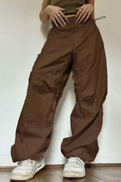 Y2K Aesthetic Cargo Skirt: Coquette Style Grunge Fashion with Cute Tops and Pastel Goth Vibes