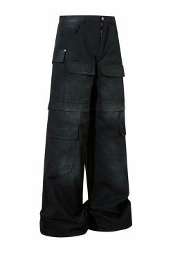 Y2K Aesthetic Cargo Skirt: Coquette Style Grunge Fashion with Pastel Goth Vibes