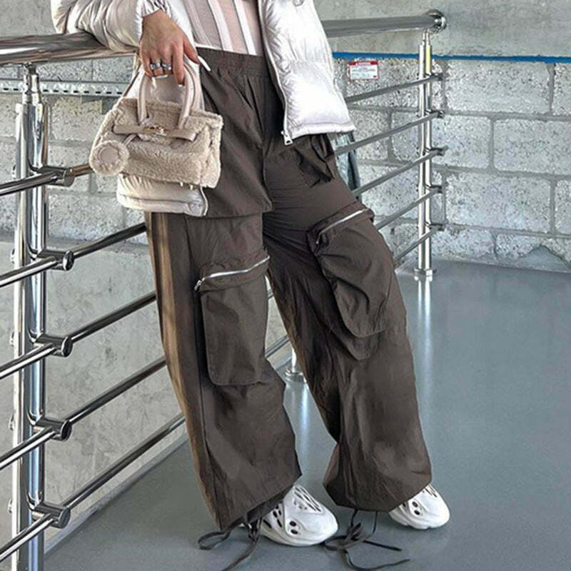 Y2K Aesthetic Cargo Skirt: Coquette Style Grunge Fashion with Pastel Goth Vibes Y2K Aesthetic Cargo Skirt: Coquette Style Grunge Fashion with Pastel Goth Vibes