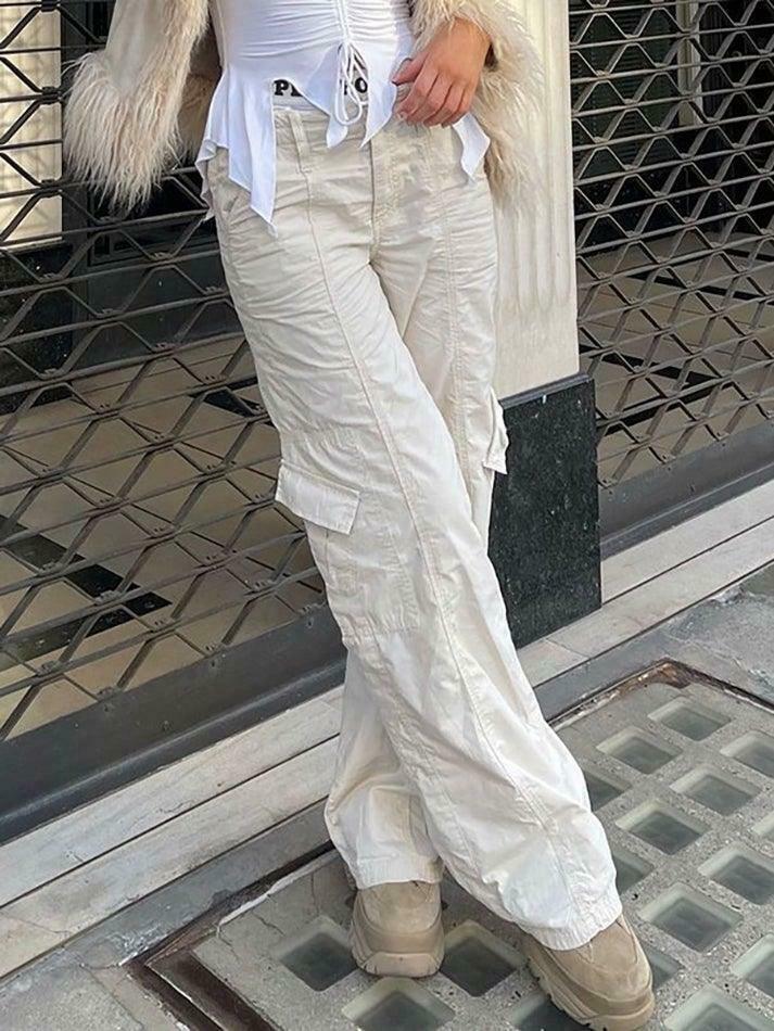 Y2K Aesthetic Cargo Skirt: Coquette Style Grunge Fashion with Pastel Goth Vibes Y2K Aesthetic Cargo Skirt: Coquette Style Grunge Fashion with Pastel Goth Vibes