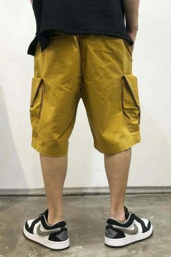 Y2K Aesthetic Cargo Skirt: Coquette Style Grunge Fashion with Relaxed Drawstring