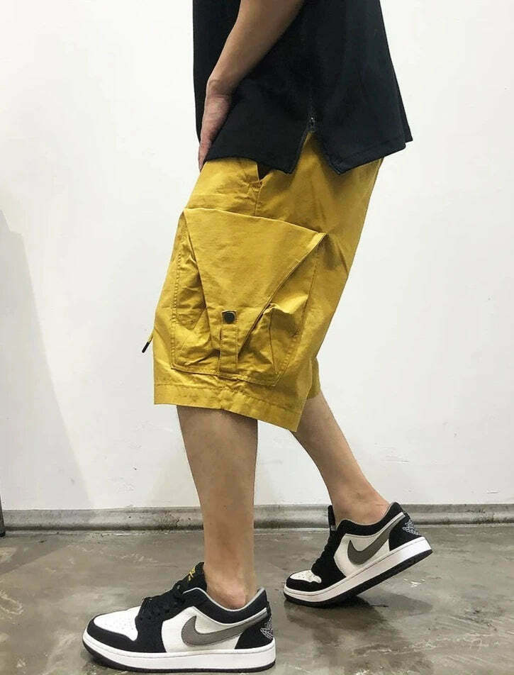 Y2K Aesthetic Cargo Skirt: Coquette Style Grunge Fashion with Relaxed Drawstring Y2K Aesthetic Cargo Skirt: Coquette Style Grunge Fashion with Relaxed Drawstring