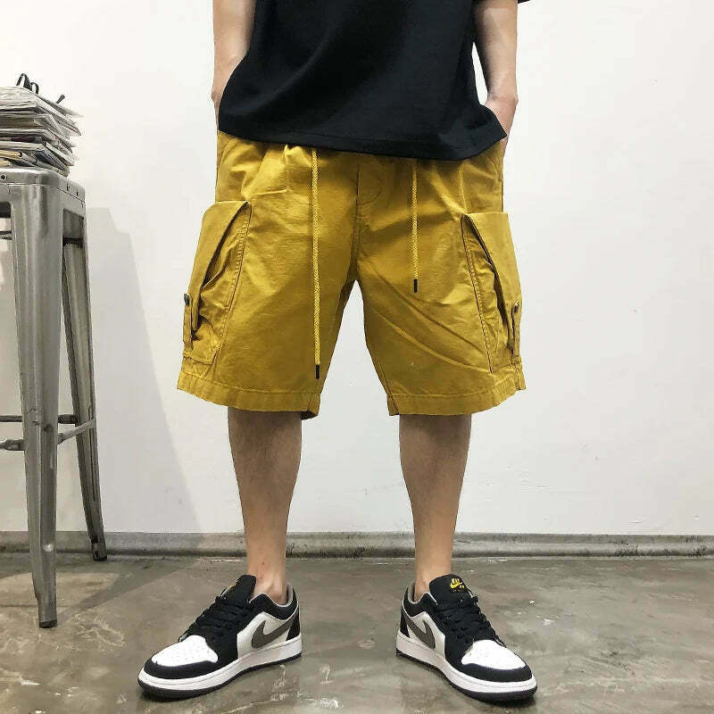 Y2K Aesthetic Cargo Skirt: Coquette Style Grunge Fashion with Relaxed Drawstring Y2K Aesthetic Cargo Skirt: Coquette Style Grunge Fashion with Relaxed Drawstring