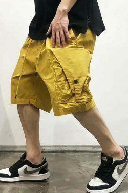 Y2K Aesthetic Cargo Skirt: Coquette Style Grunge Fashion with Relaxed Drawstring