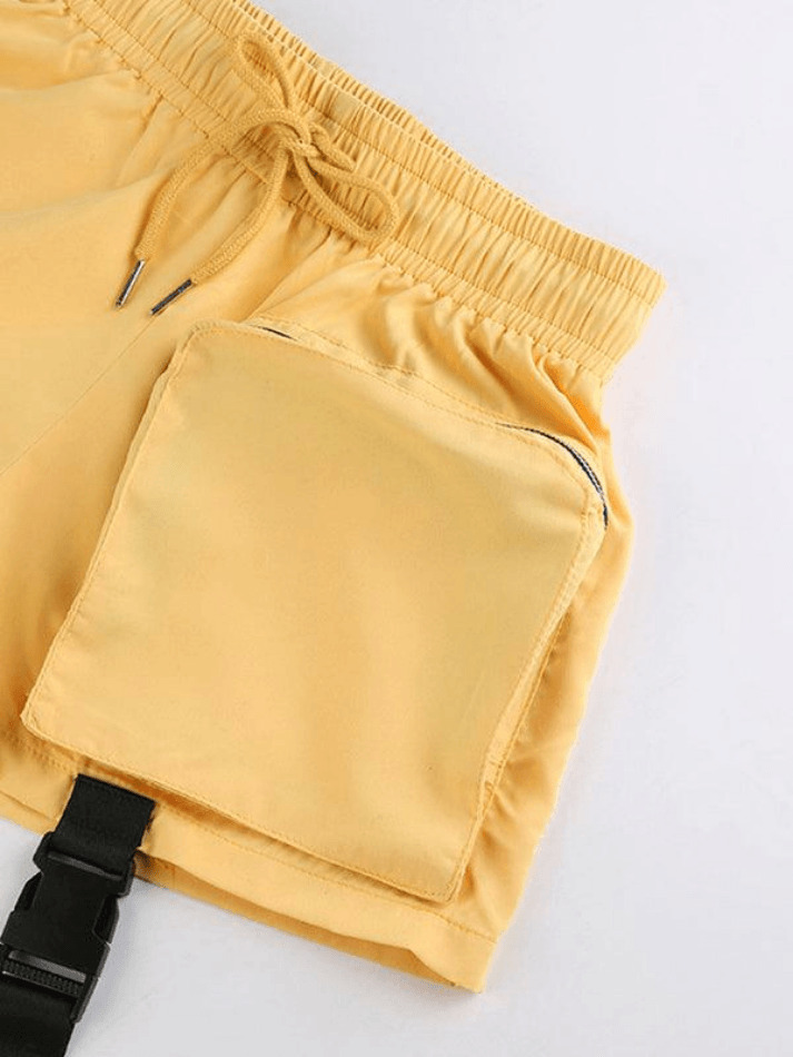 Y2K Aesthetic Cargo Skirt: Coquette Style Grunge Fashion with Street Pocket Detail