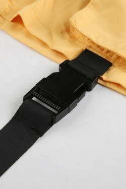 Y2K Aesthetic Cargo Skirt: Coquette Style Grunge Fashion with Street Pocket Detail