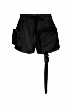 Y2K Aesthetic Cargo Skirt: Coquette Style Grunge Fashion with Street Pocket Detail