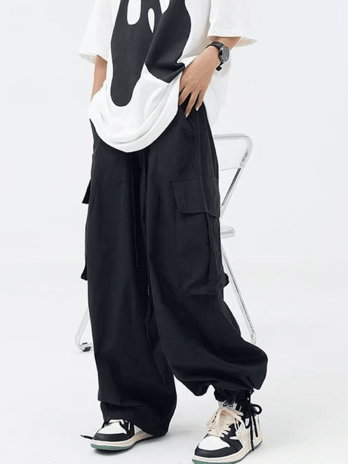 Y2K Aesthetic Cargo Skirt: Coquette Style Grunge Fashion with Street Pocket Patch, Loose Fit