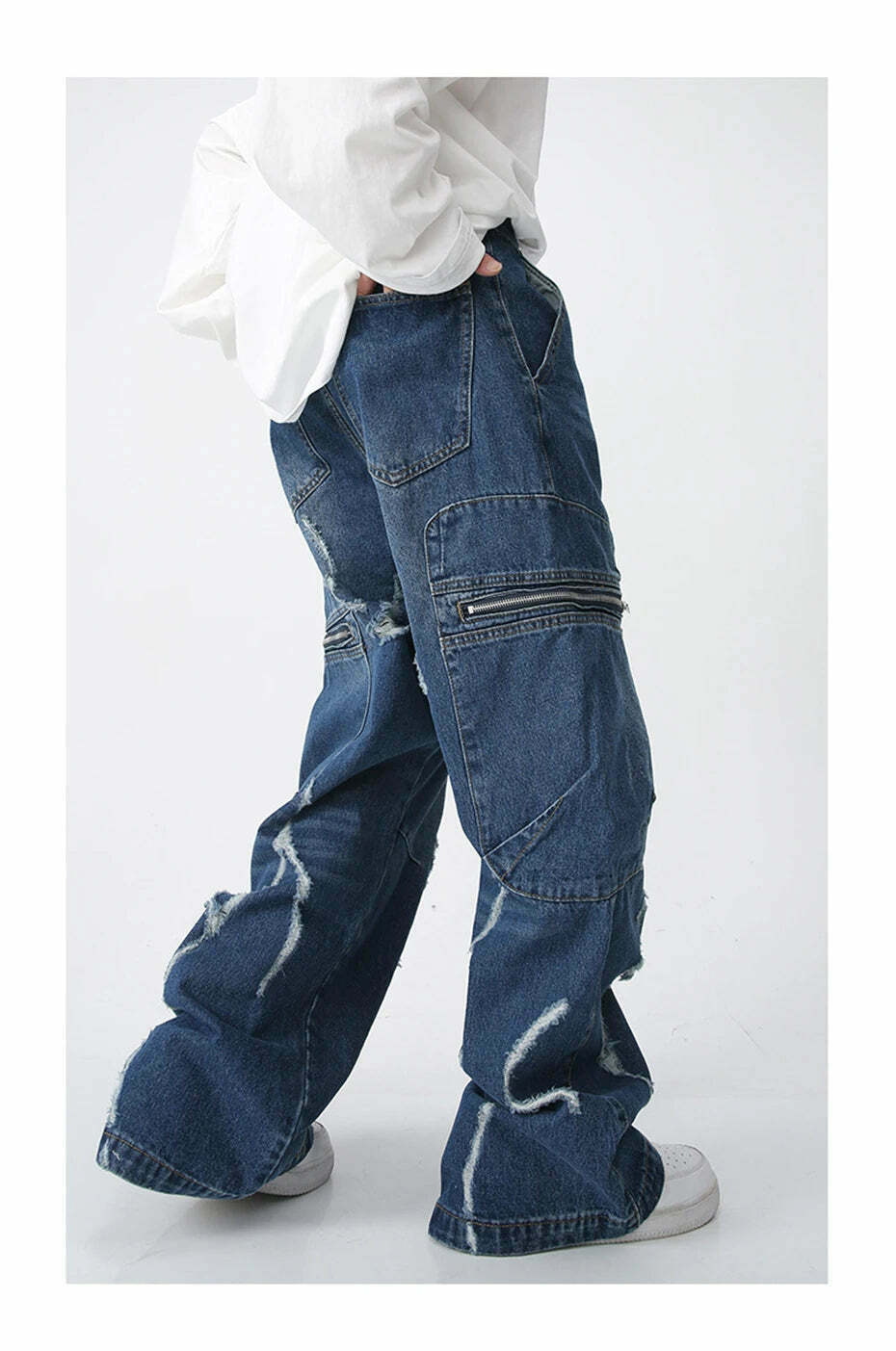 Y2K Aesthetic Cargo Skirt: Coquette Style Grunge Outfit with Loose Fit Cargo Jeans Y2K Aesthetic Cargo Skirt: Coquette Style Grunge Outfit with Loose Fit Cargo Jeans