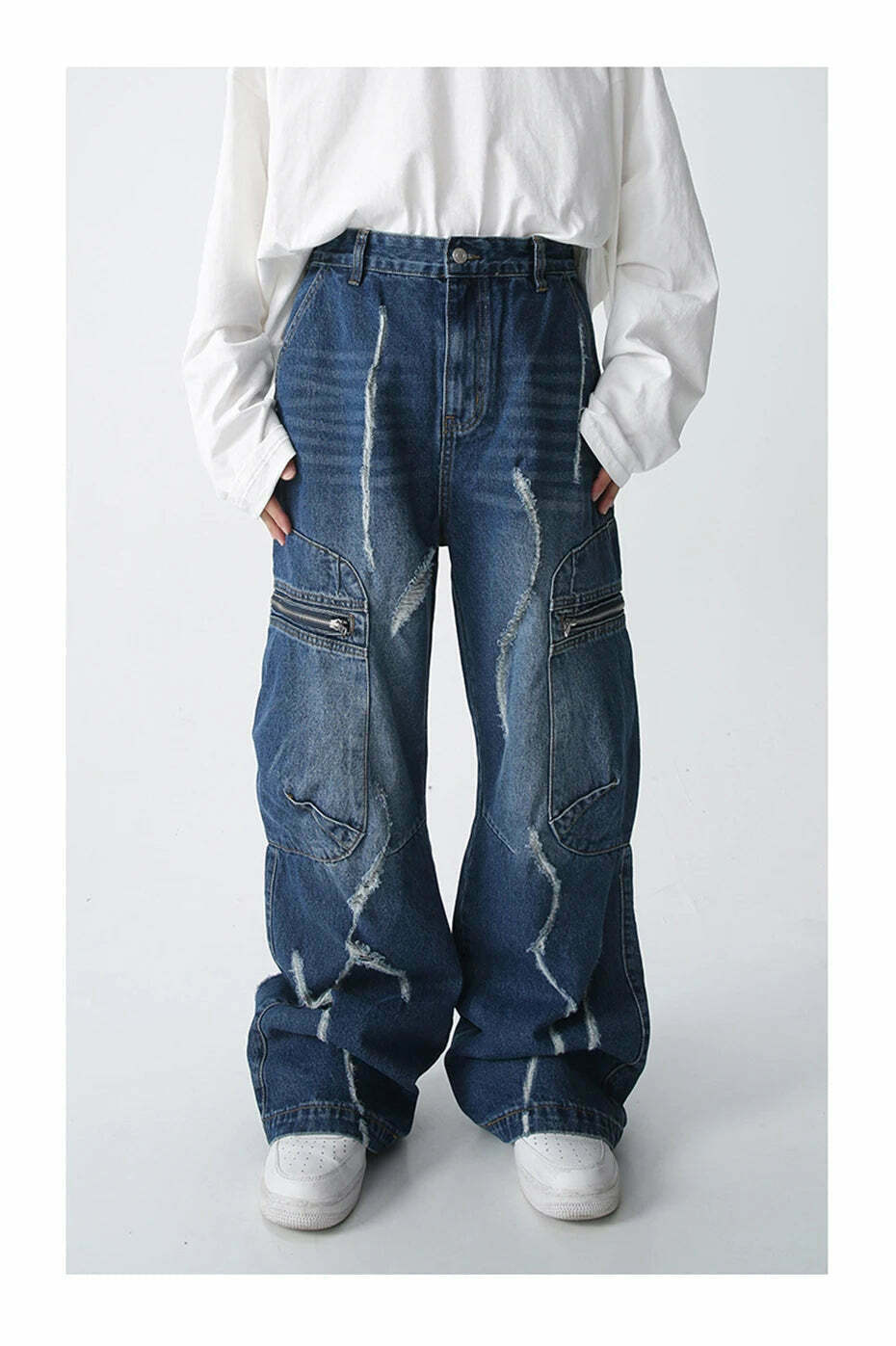 Y2K Aesthetic Cargo Skirt: Coquette Style Grunge Outfit with Loose Fit Cargo Jeans Y2K Aesthetic Cargo Skirt: Coquette Style Grunge Outfit with Loose Fit Cargo Jeans