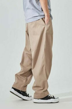 Y2K Aesthetic Cargo Skirt: Coquette Style Grunge Outfit with Loose Fit Skater Pants