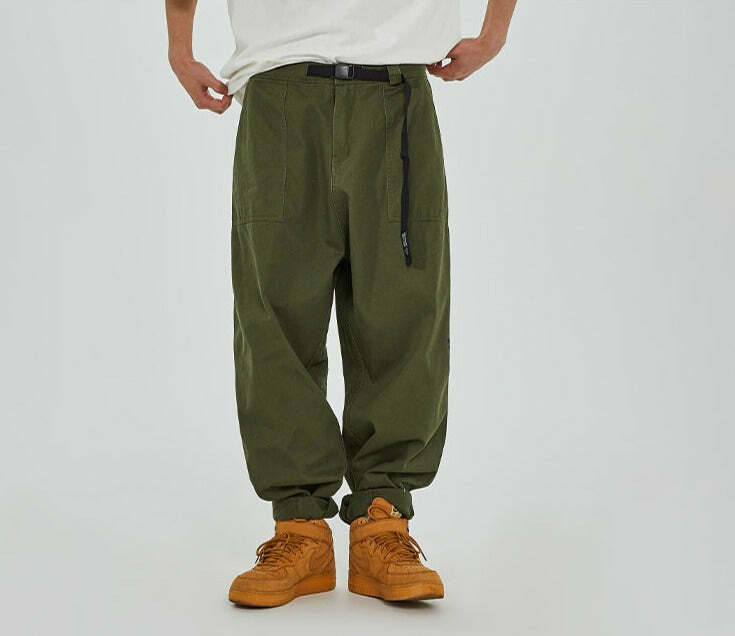 Y2K Aesthetic Cargo Skirt: Coquette Style Grunge Outfit with Loose Fit Skater Pants Y2K Aesthetic Cargo Skirt: Coquette Style Grunge Outfit with Loose Fit Skater Pants