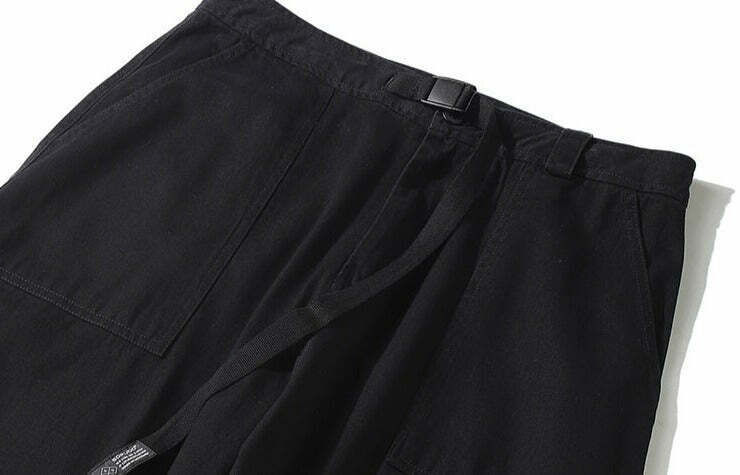 Y2K Aesthetic Cargo Skirt: Coquette Style Grunge Outfit with Loose Fit Skater Pants Y2K Aesthetic Cargo Skirt: Coquette Style Grunge Outfit with Loose Fit Skater Pants