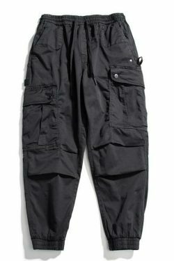 Y2K Aesthetic Cargo Skirt: Coquette Style Grunge Outfit with Pastel Goth Vibes