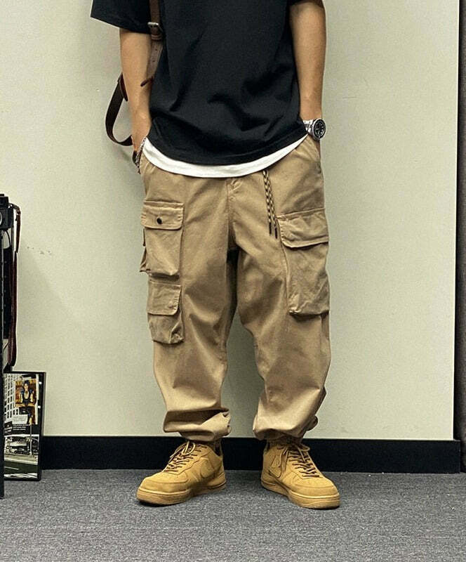 Y2K Aesthetic Cargo Skirt: Coquette Style Grunge Outfit with Pastel Goth Vibes