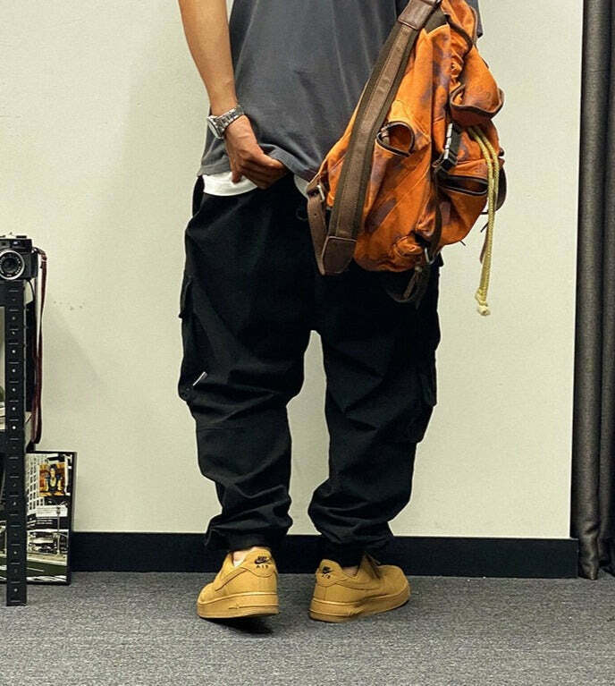 Y2K Aesthetic Cargo Skirt: Coquette Style Grunge Outfit with Pastel Goth Vibes