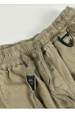 Y2K Aesthetic Cargo Skirt: Coquette Style Grunge Outfit with Pastel Goth Vibes