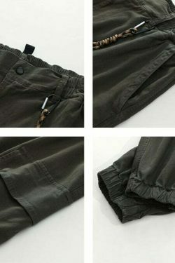 Y2K Aesthetic Cargo Skirt: Coquette Style Grunge Outfit with Pastel Goth Vibes